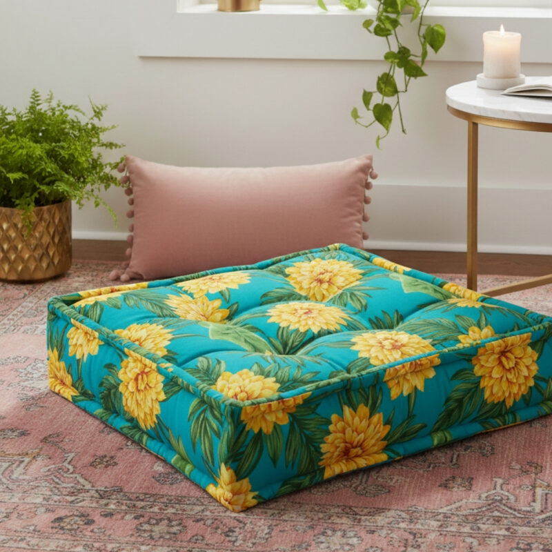 Almofada Futon - 50x50 - Girassol