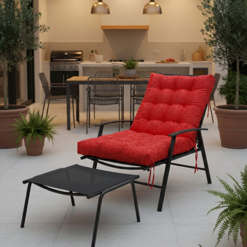 Espreguiçadeira Futon - 115x50 - Red Forms