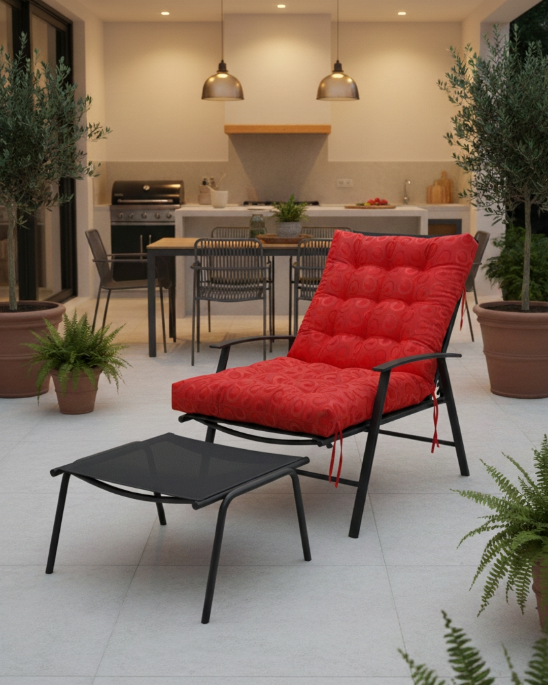 Espreguiçadeira Futon - 115x50 - Red Forms