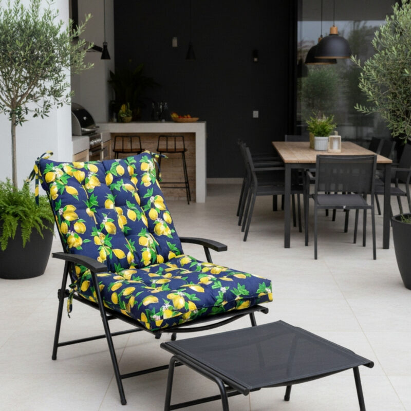 Espreguiçadeira Futon - 115x50 - Limão